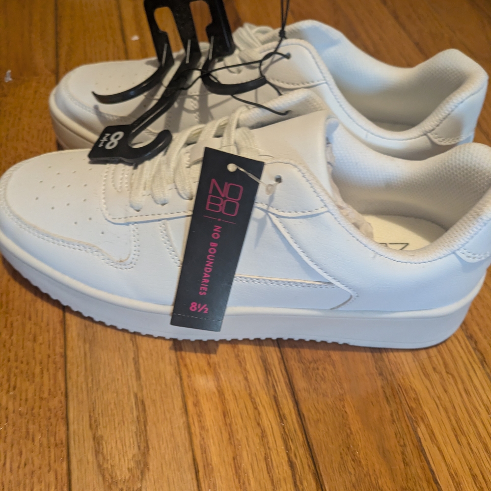 White No Boundaries Sneakers